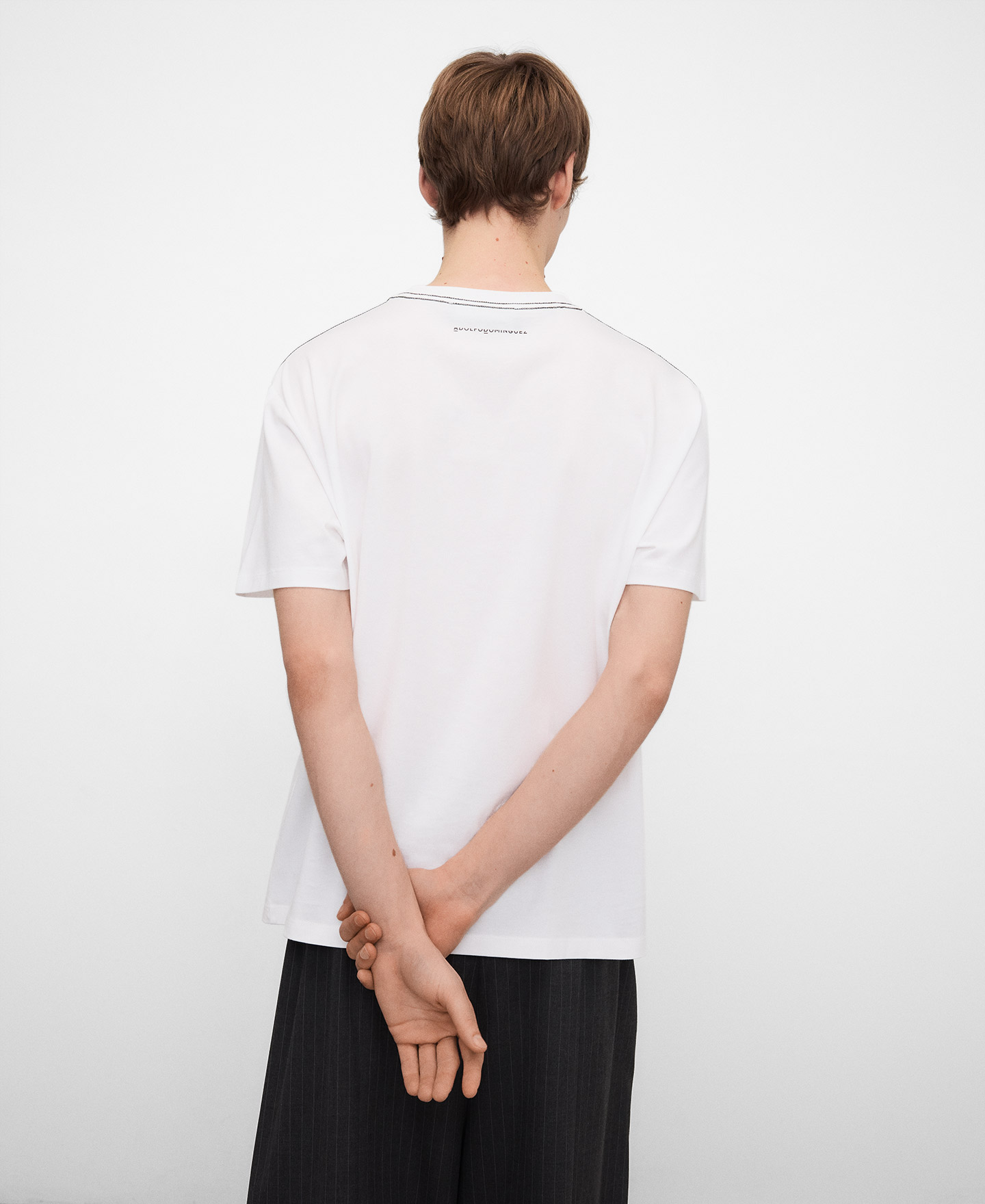 Cotton printed T-shirt man image number 2