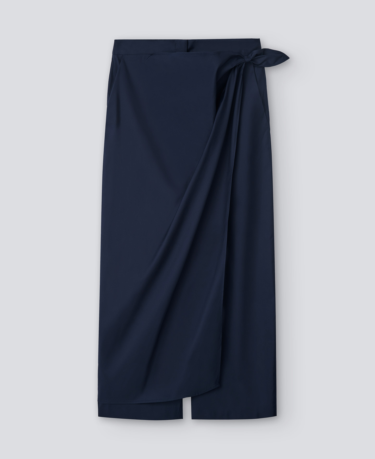 Navy blue trousers with sarong woman image number 4