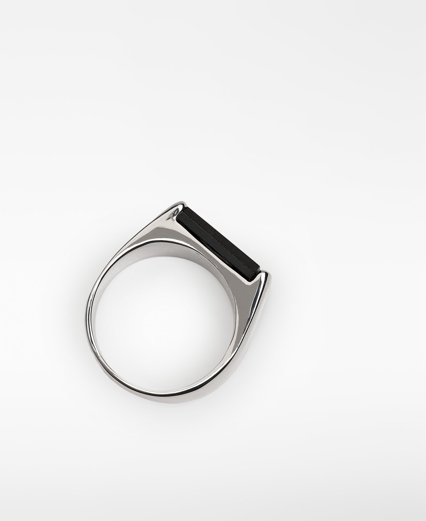 Anillo sello ágata mujer image number 0