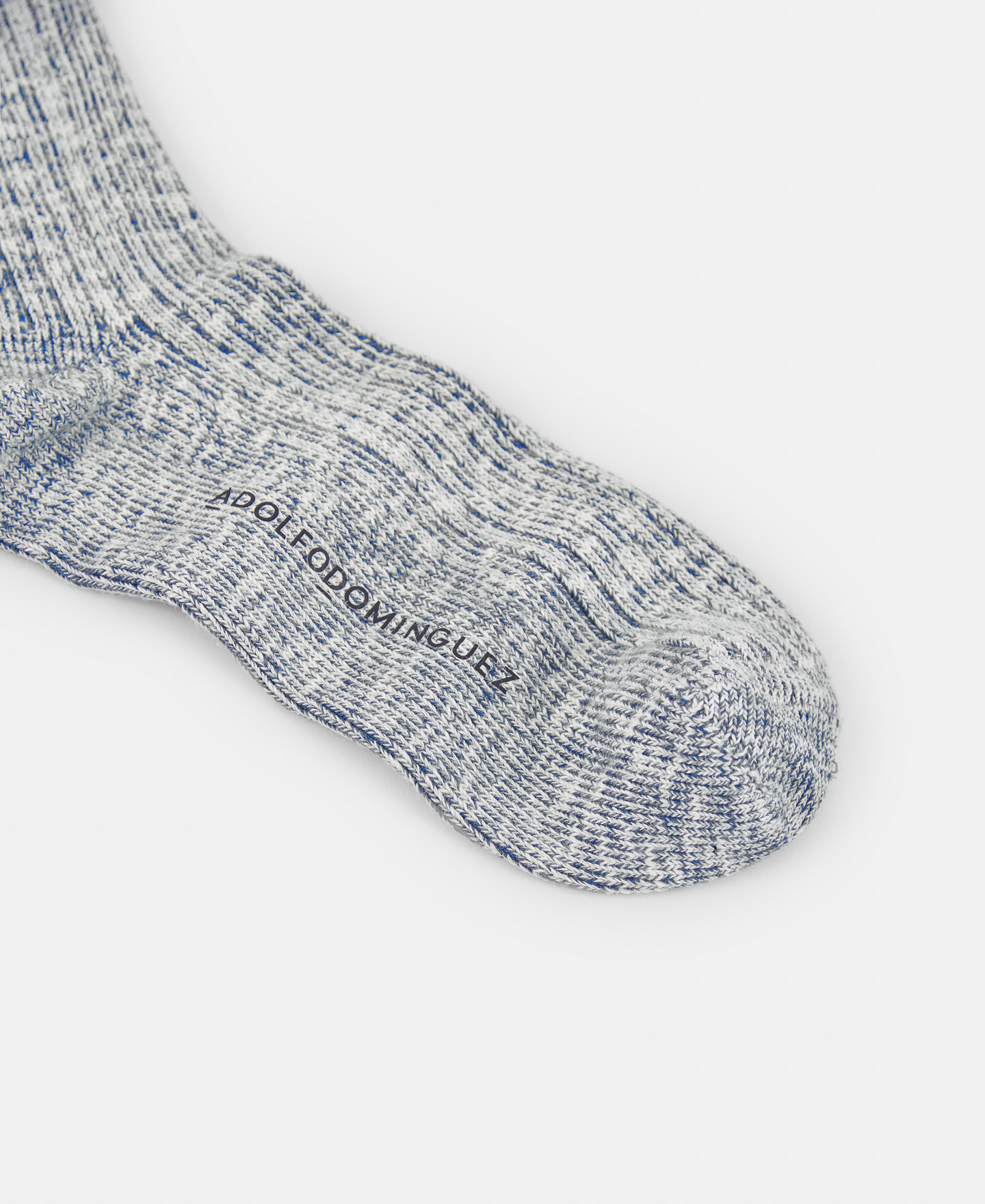 Two-color responsible cotton sock image number 1