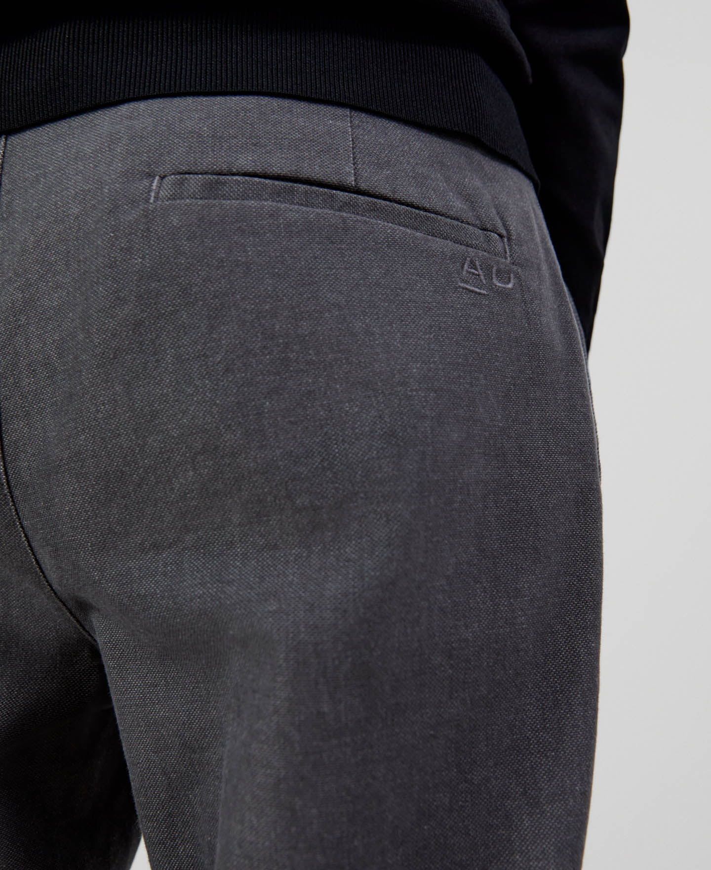 Stretch cotton chino trousers image number 3