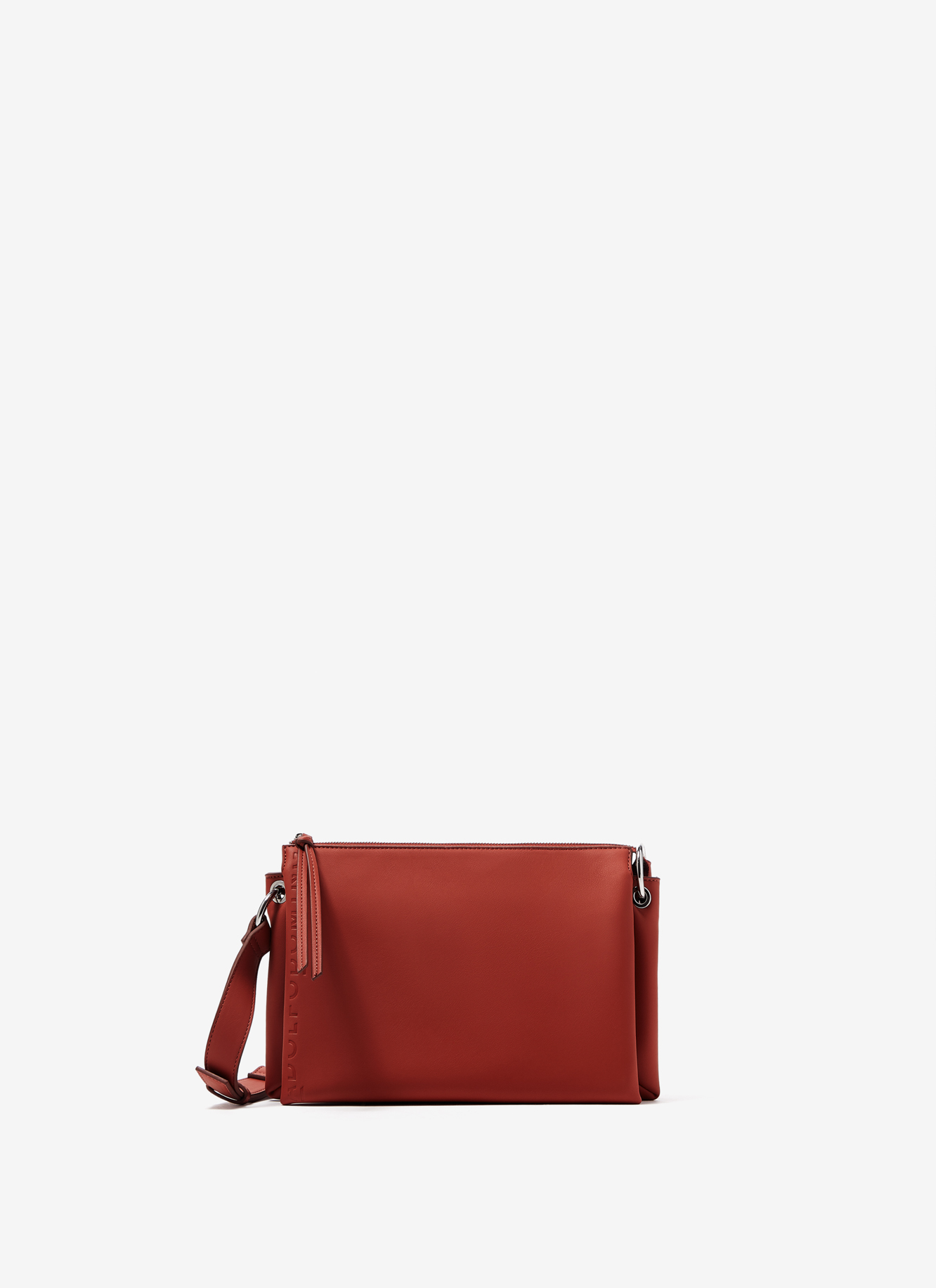 Faux leather cross body bag image number 0