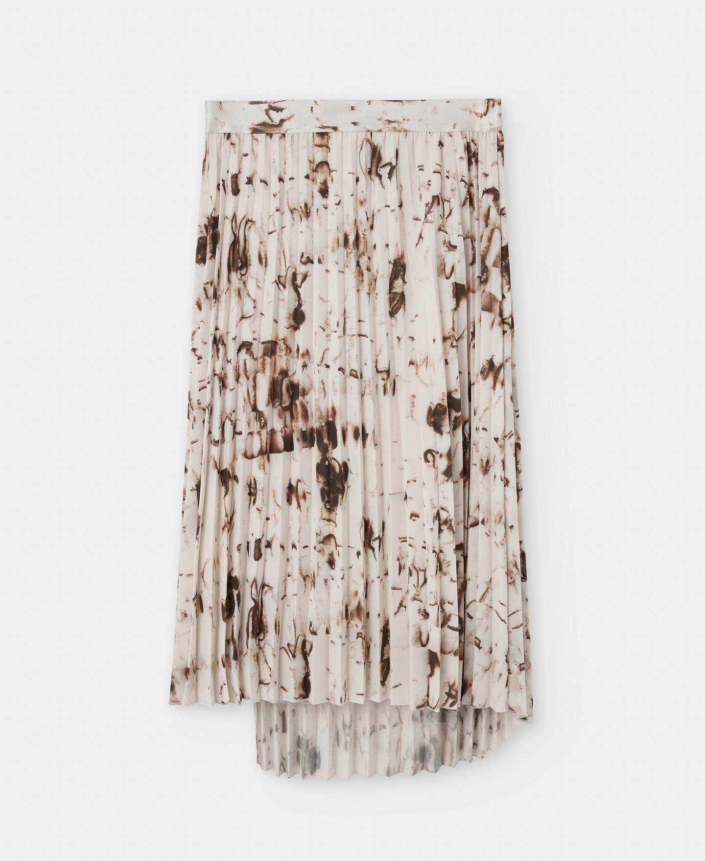 Midi skirt in recycled polyester image number 5