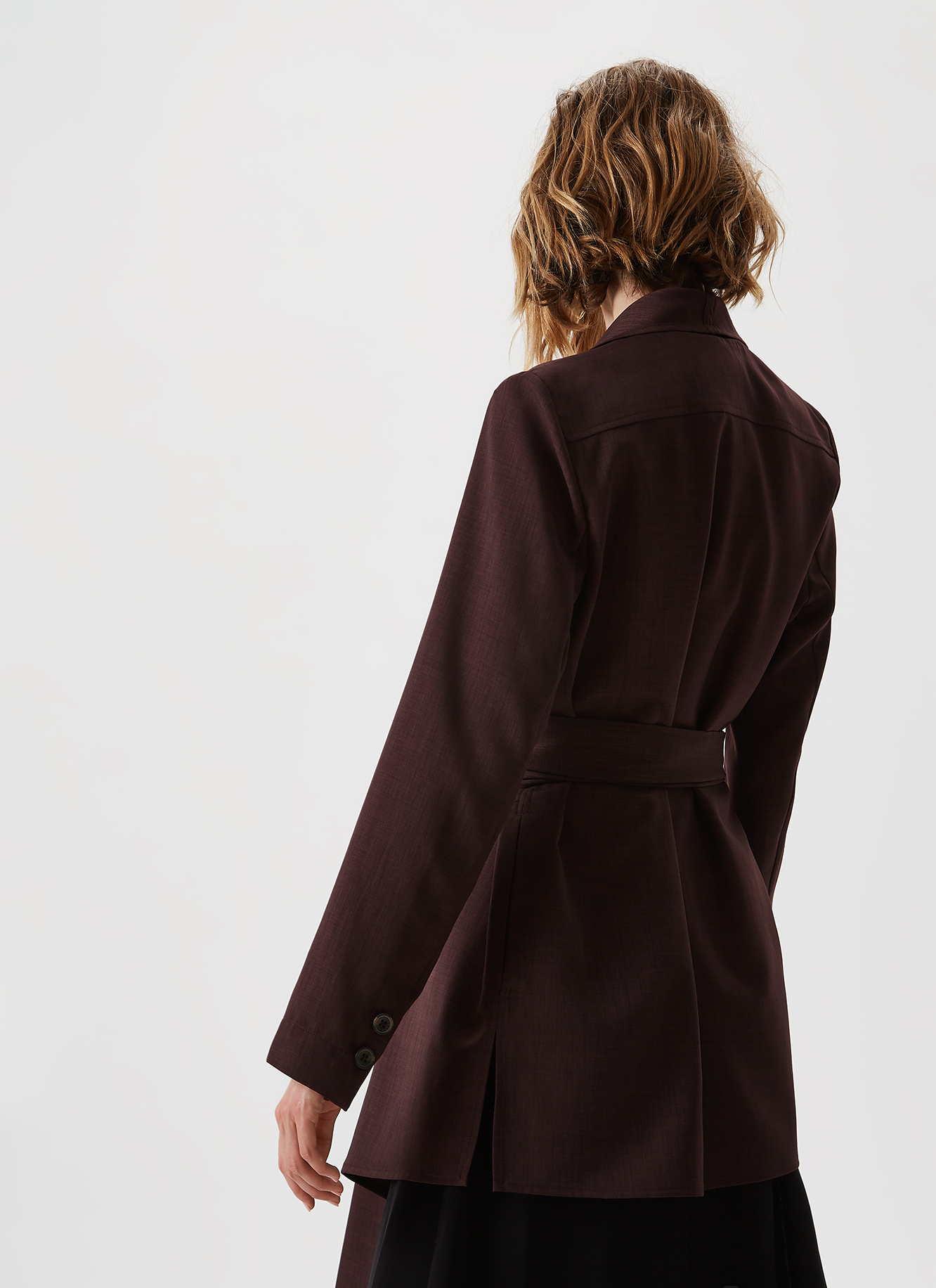 Blazer jacket with maxibelt image number 2