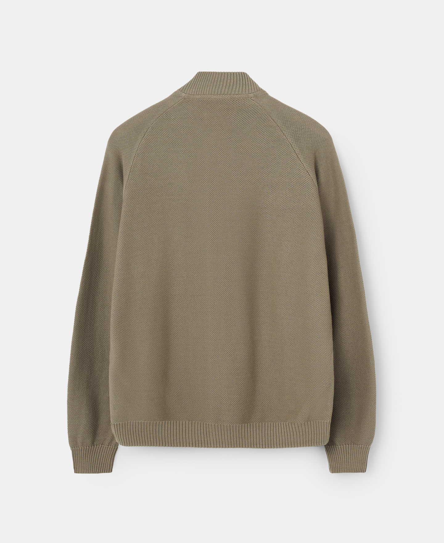 Varsity cardigan with zip closure image number 5