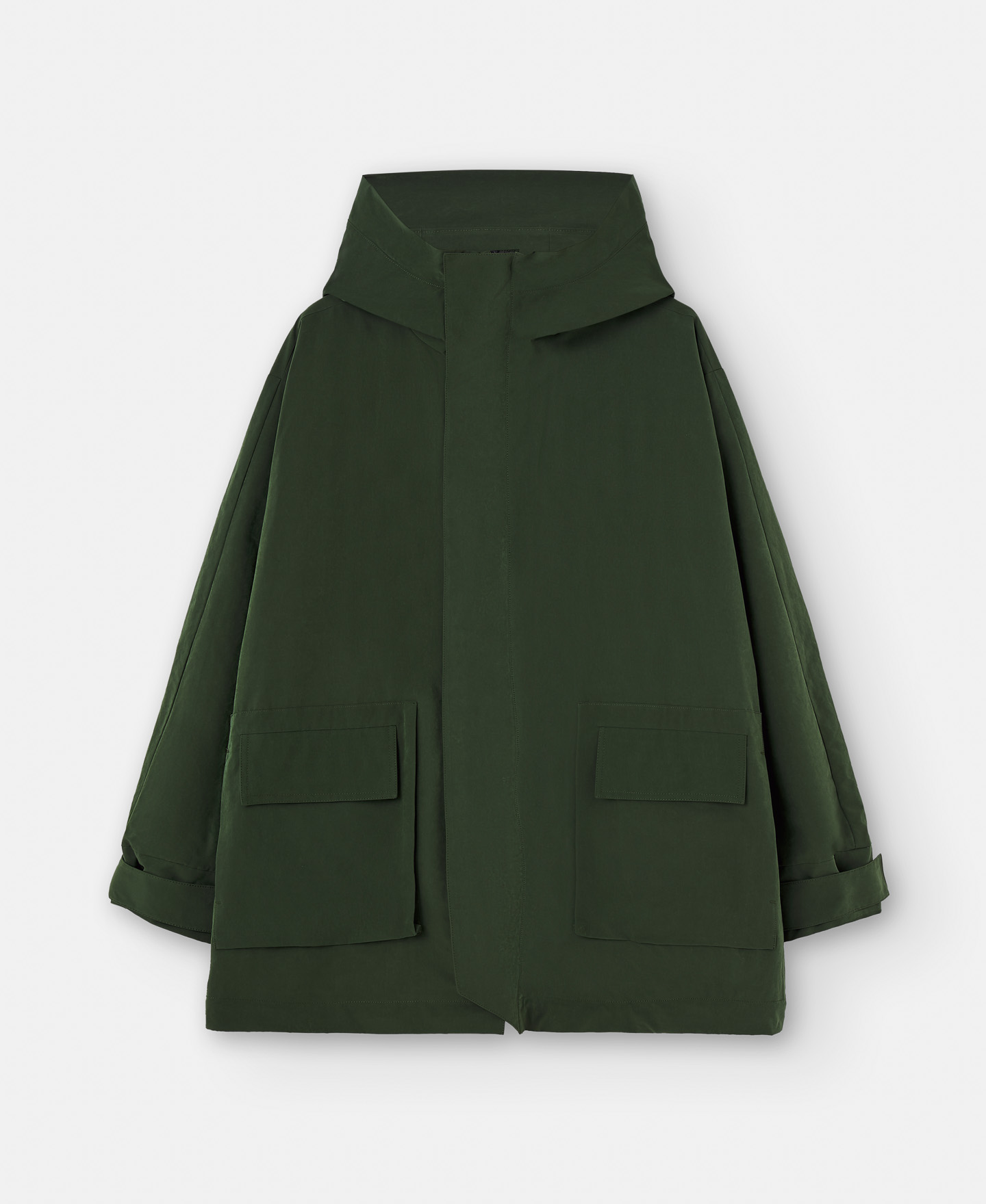 Recycled polyester convertible parka image number 5
