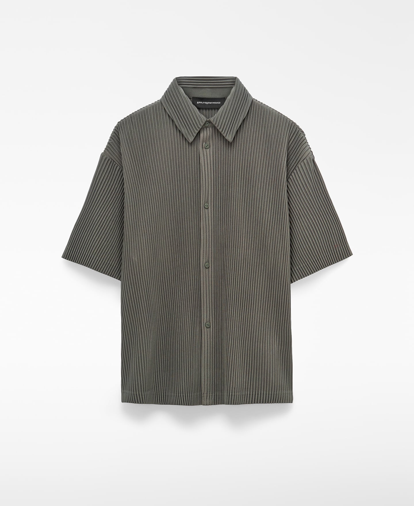 Crinkle short sleeve shirt image number 4