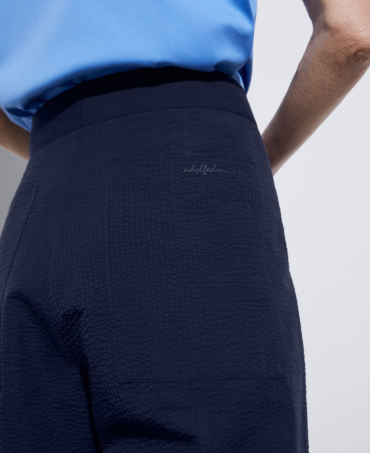 Responsible cotton carrot trousers image number 3