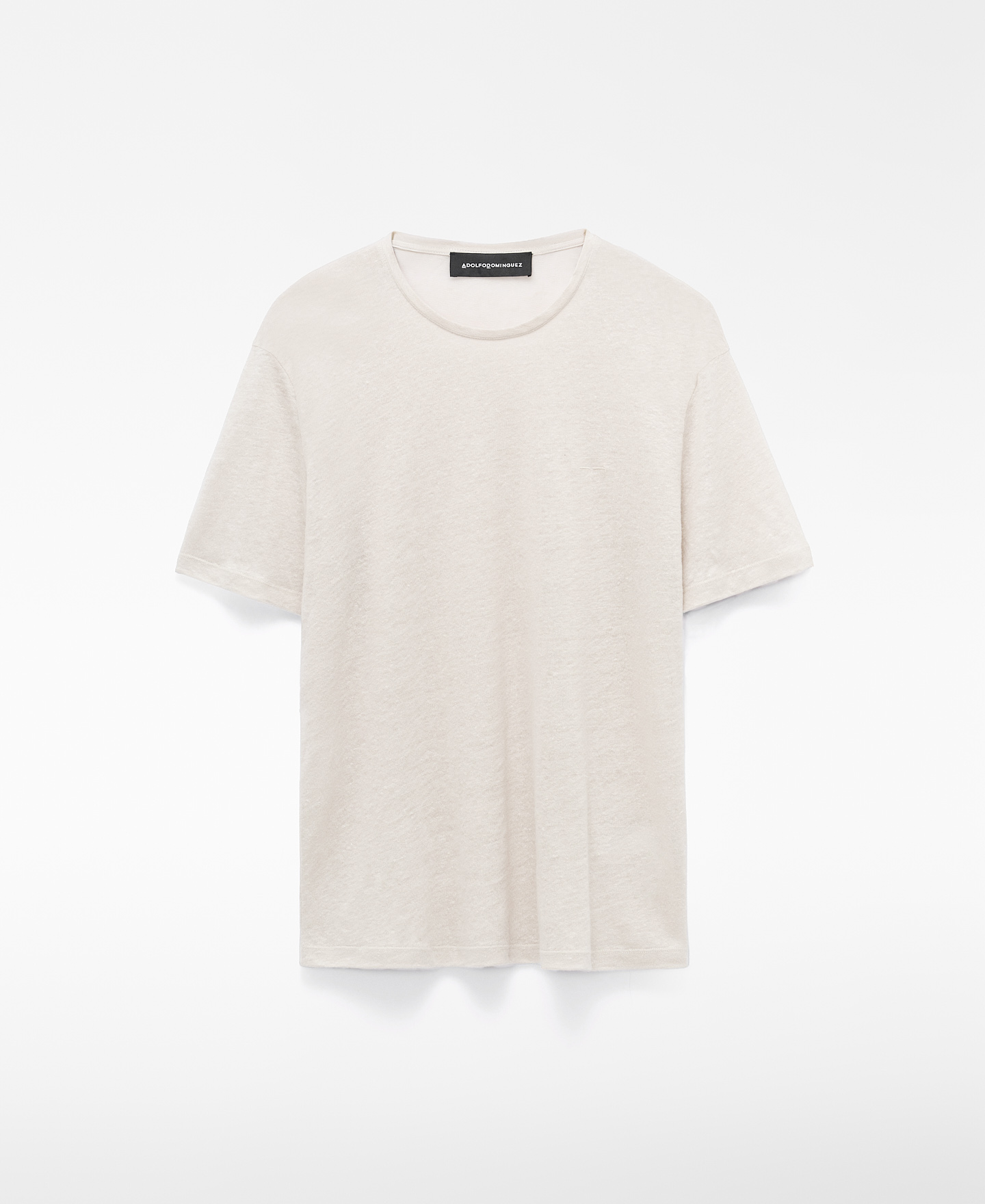 European linen regular fit T-shirt image number 4