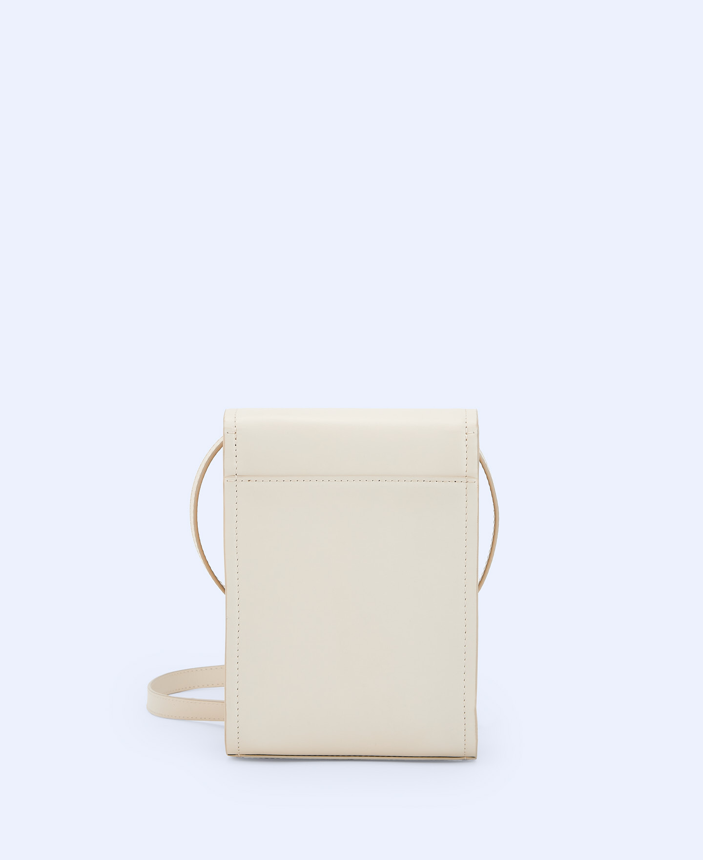 Flap closure leather mini bag image number 1