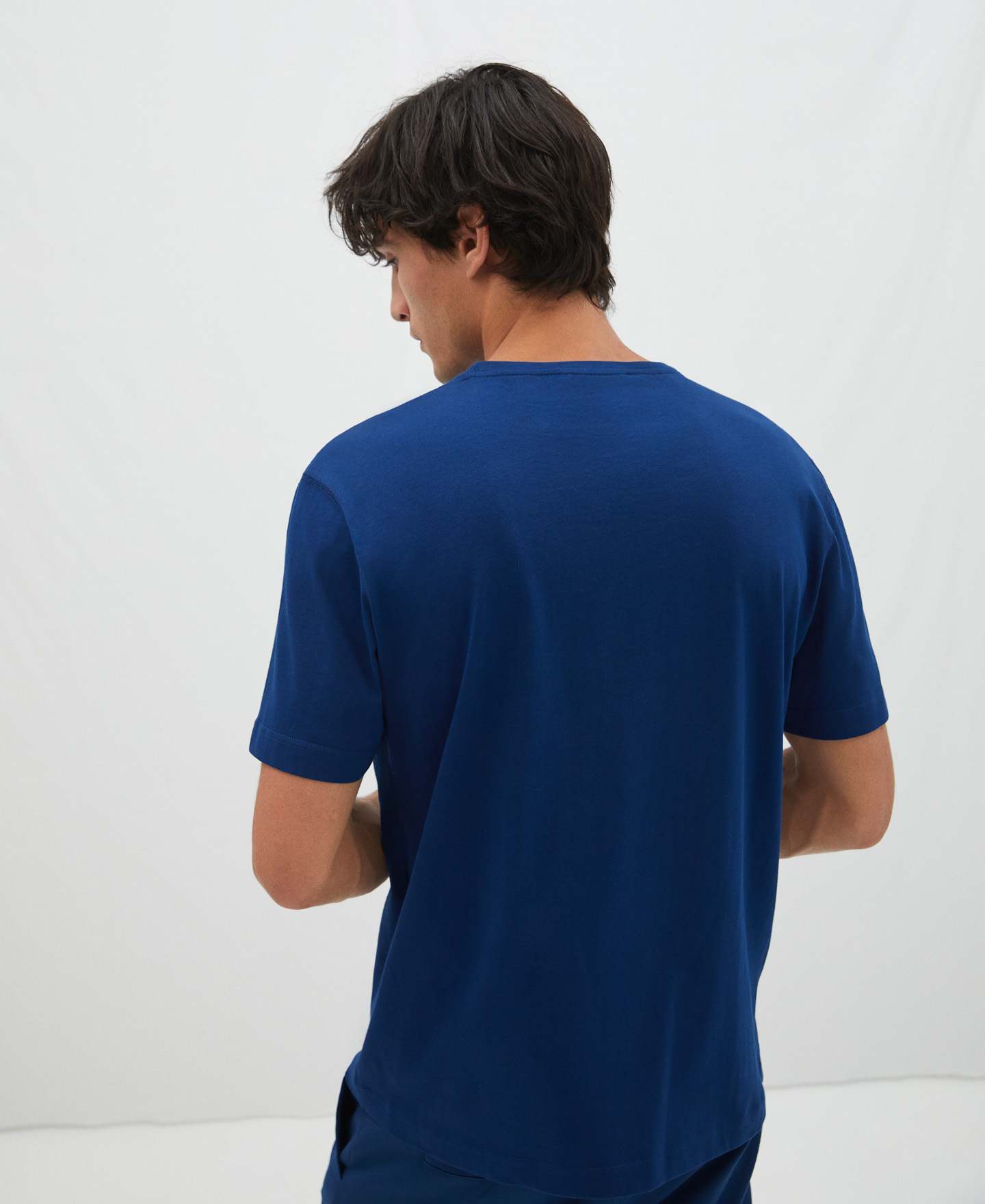 Cotton crew neck t-shirt image number 2