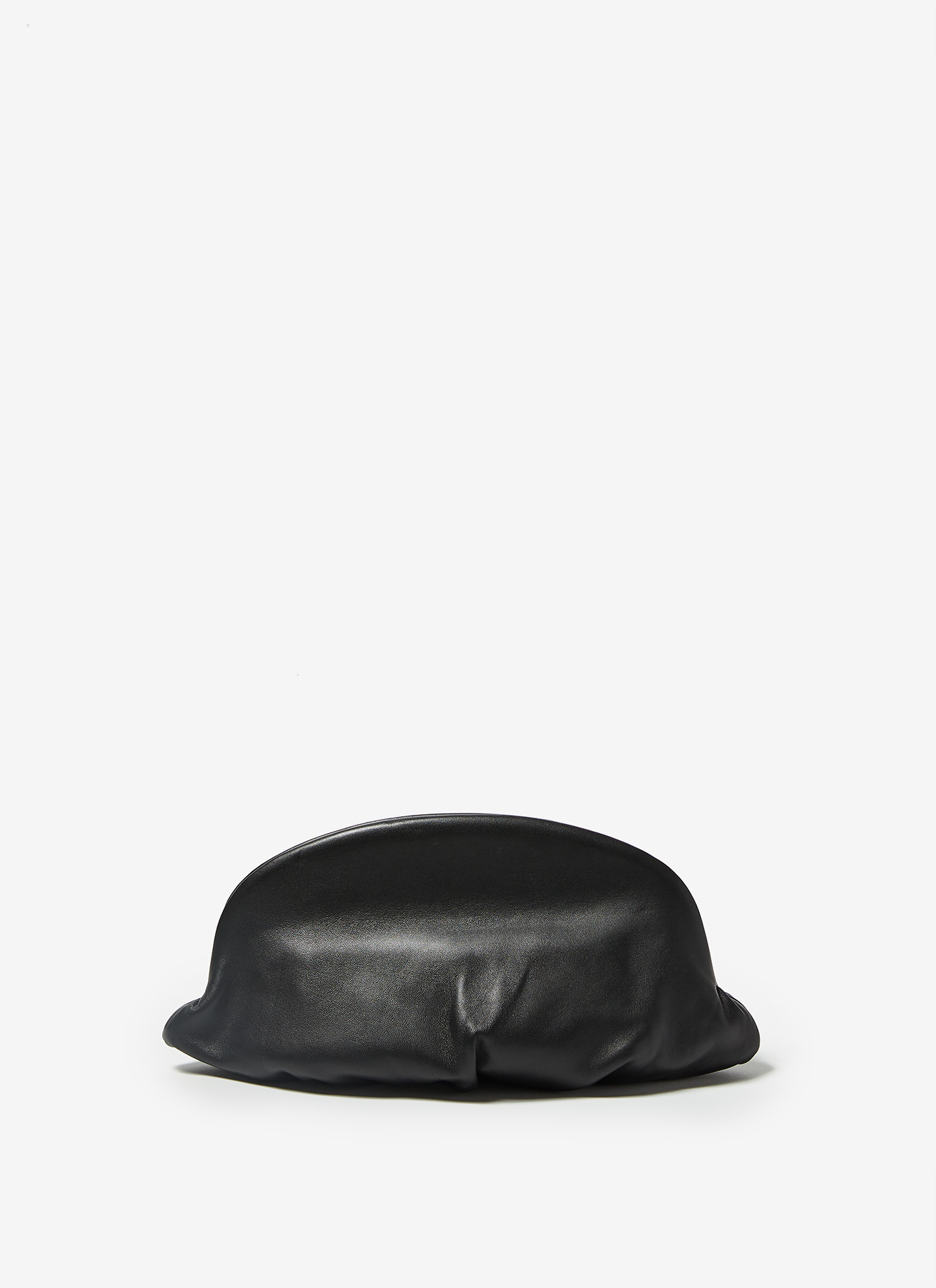 Nappa leather clutch image number 0