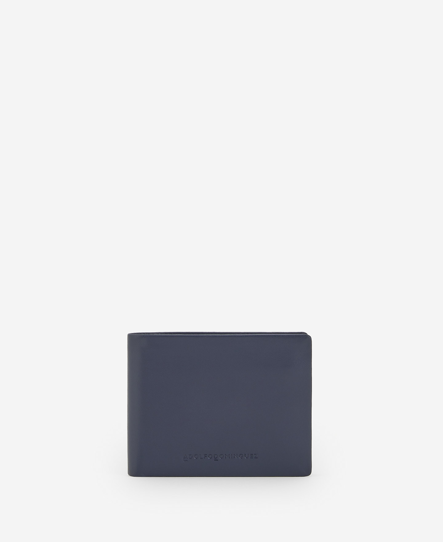 Navy foldable wallet image number 0