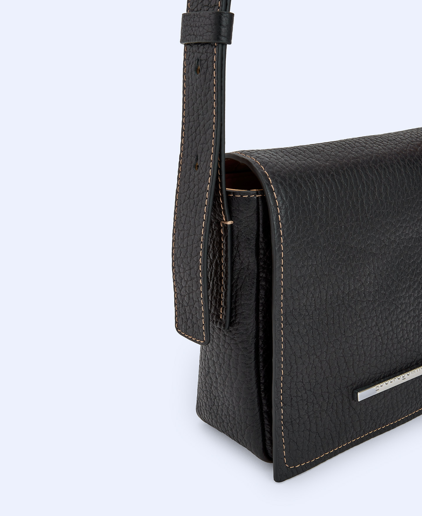 Responsible leather mini shoulder bag image number 3