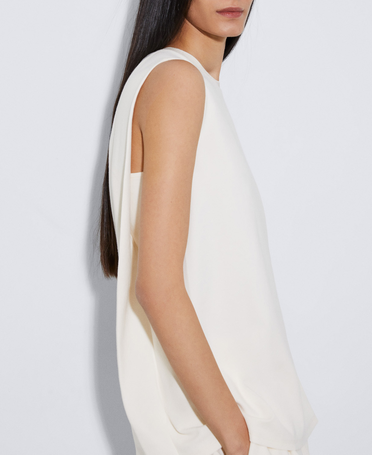 Mercerised cotton T-shirt image number 3