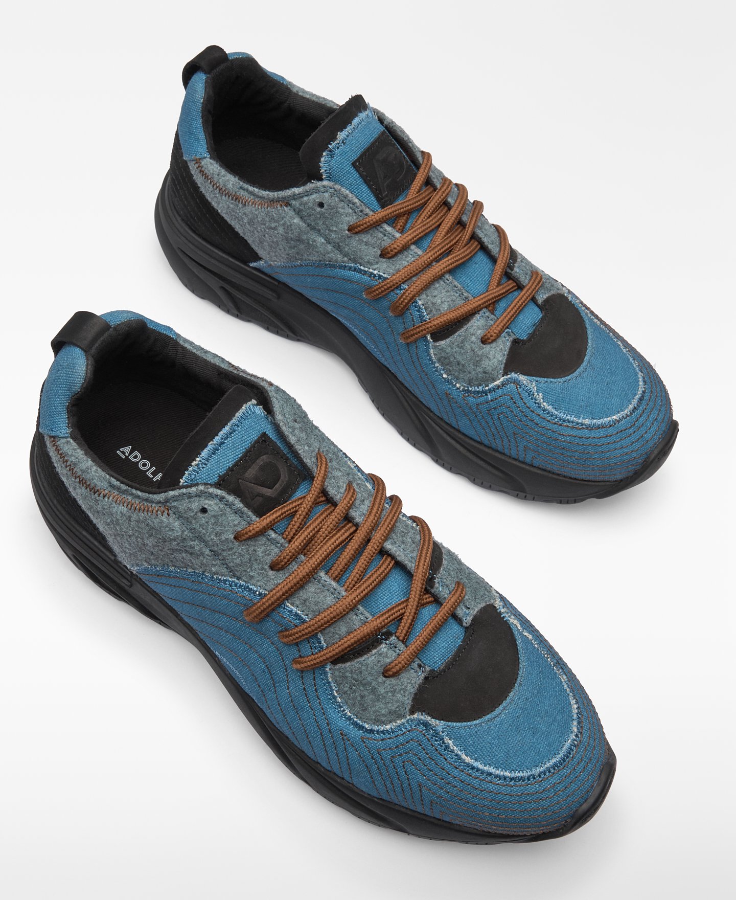 Zapatilla combinada patchwork hombre image number 1