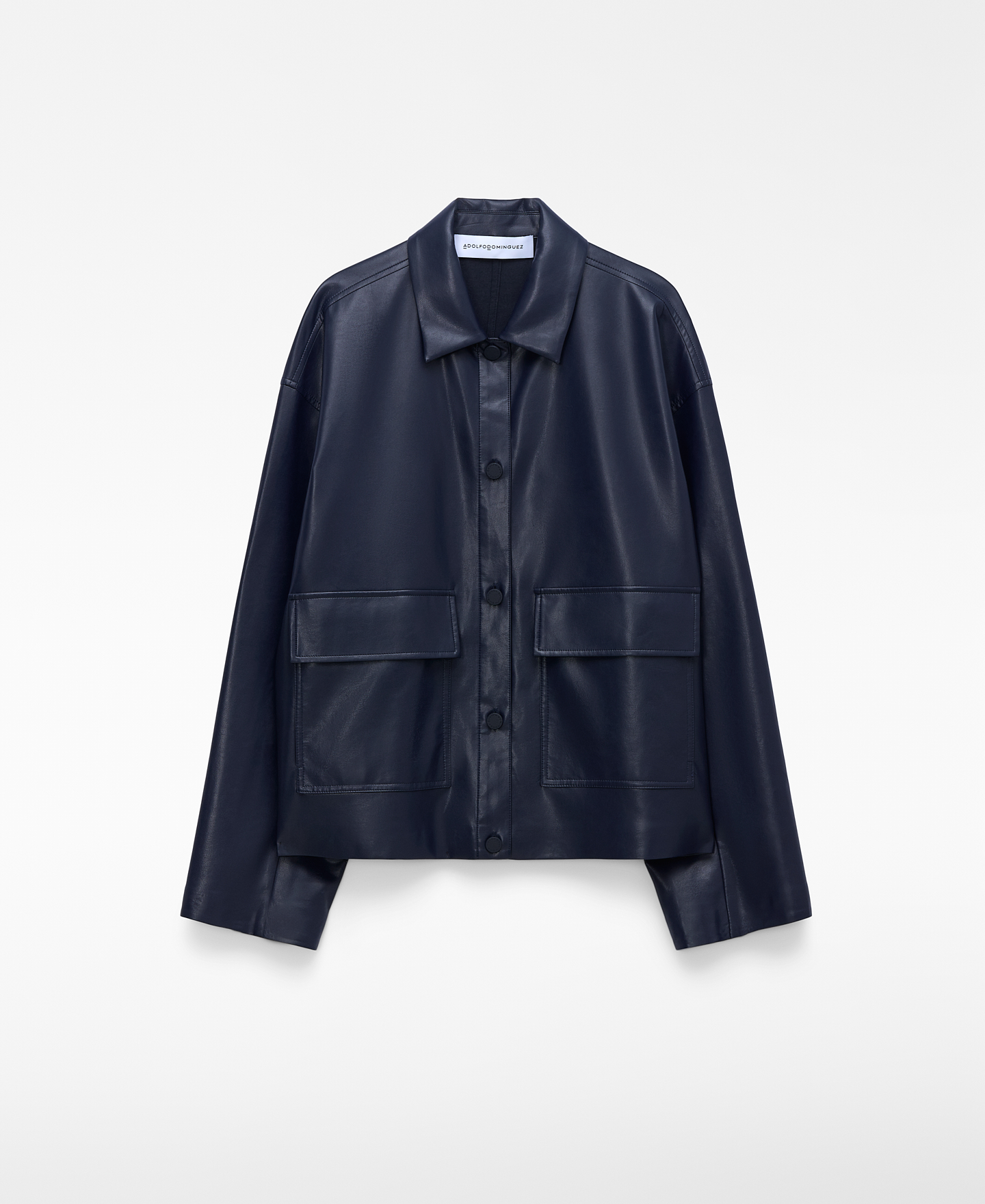 Camisa oversize em Pele N&atilde;o Pele image number 4