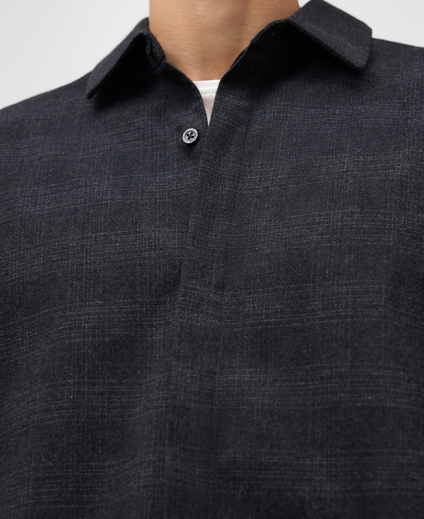 Oversize checkered shirt man image number 3