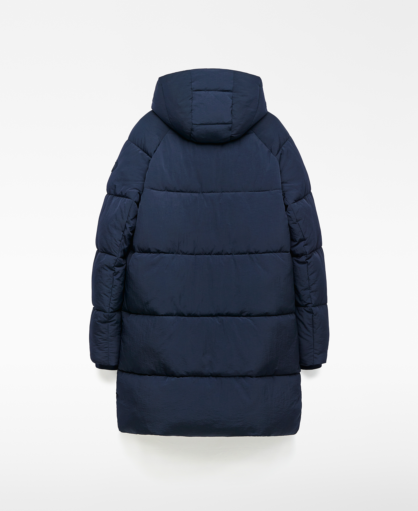 Padded long coat man image number 5